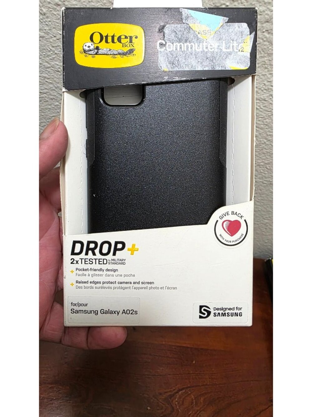 OtterBox Commuter Lite Case For Samsung Galaxy A02s‎ Drop+ Protection